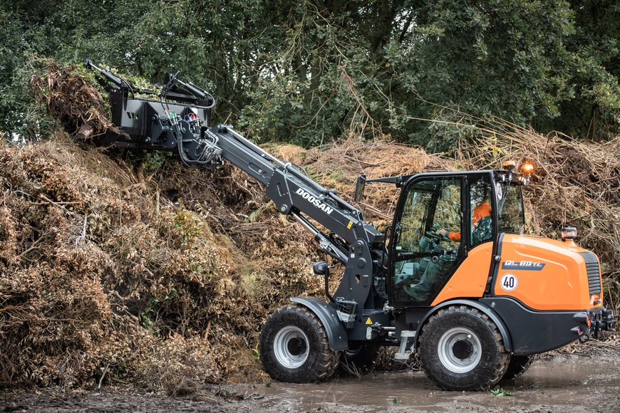 Doosan Confirms Details for Five New Compact Wheel Loaders